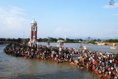 The Watch Tower of Haridwar, India